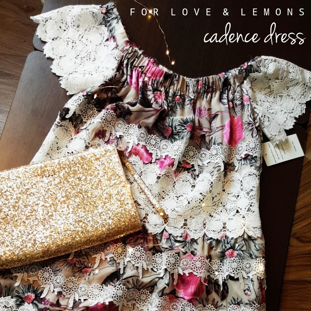 NWT For Love and Lemons Cadence Dress